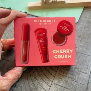 Ulta Beauty Cherry Crush Lip Treatment Set - Vibrant Red